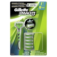  Carga Gillette Mach3 Sensitive + 8 Unidades 