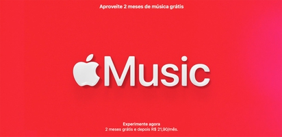Aproveite até 3 meses grátis de Apple Music