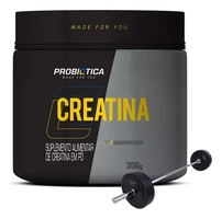 Suplemento Em Pó Probiotica Creatine Creatina Monohidratada Em Pote