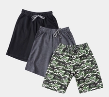 Kit Bermudas OTN com 3 peças camufladas masculina. 60% OFF no tamanho P. - R$40