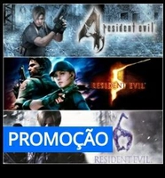 Pacote Triplo Resident Evil
