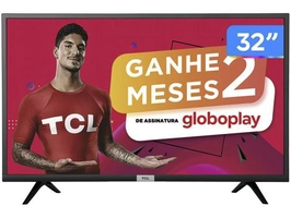 Smart TV LED 32” SEMP TCL 32S6500 Android Wi-Fi - HDR Inteligência Artificial 2 HDMI USB R$974