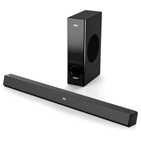 Soundbar AOC 2.1 Canais Bluetooth HDMI 85W ACS3410