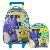 [Clube do Ricardo] Kit Minions - Mochilete em PVC + Lancheira em PVC - por R$70