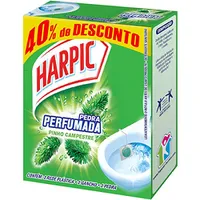 Pedra Sanitária Aroma Plus Pinho, Harpic R$1