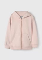 Jaqueta Básica De Moletom Infantil Com Capuz Hering Kids