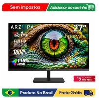 [Do Brasil/Mastercard] Monitor Gamer Arzopa 27 180hz monitor QHD 2K M1RC
