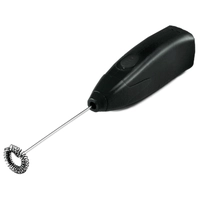 Mixer Misturador Mexedor De Drink Elétrico Pilha Inox