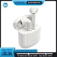 Fone Edifier TWS200 Bluetooth 5.0 com Cancelamento de Ruído | R$165