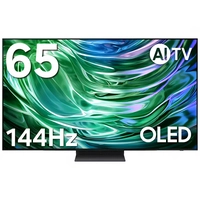 Samsung Smart TV 65 Polegadas OLED 4K AI, 144Hz, 4K AI Upscaling, Áudio Dolby Atmos 40W, Tecnologia FreeSync VRR Premium, 4 Entradas HDMI 4K 144HZ 