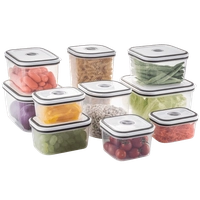 Conjunto de Potes Herméticos de Plástico Electrolux Transparente 10 Unidades