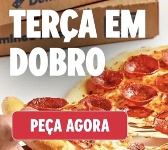 Pizza em dobro Dominos