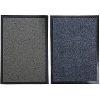 [AME SC R$ 7,19] Kit tapete capacho sanitizante higienizador limpa e seca 40x60cm - Casual Home