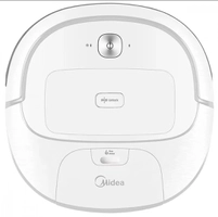 Robô Aspirador de Pó Midea SmartMop 2000 Casa inteligente Aspira Passa Pano Varre Retorna à Base Bivolt Branco - VRA31BB