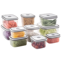 Conjunto de Potes Herméticos de Plástico Electrolux - 10 Unidades