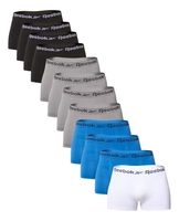 Kit 12 Cuecas Masculinas Boxer Microfibra Reebok 