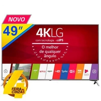 Smart TV 49" 4K LG 49UJ6565 - R$ 2499