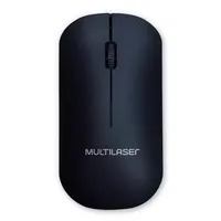 Mouse Sem Fio 2.4GHZ 1200DPI Usb Preto Multilaser - MO307
