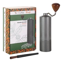 Icoffee M3pro moedor café manual preto com caixa