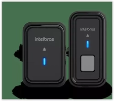 Campainha Sem Fio Com Bateria CIB 101  Preta