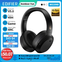 Fone de Ouvido Edifier W820nb Anc Wireless Headphones Bluetooth Headsets Hi-res Audio