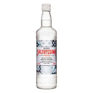 Cachaça Saliníssima Prata 670ml