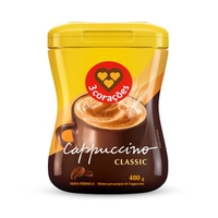 (R$17,09 Mais por Menos) 3 Corações Cappuccino Clássico, 400g