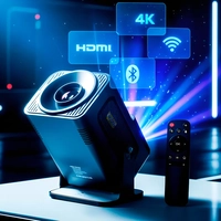 Mini Projetor Hy320 Pholex Smart 4k Android 11 Wi-fi Bluetooth Cinema - Preto