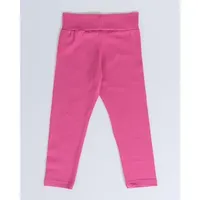 Calça Legging Bebê Básica Lisa Rosa Pink