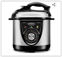 Panela de Pressão Elétrica Mondial PE-26 Pratic Cook Premium 3L - Inox | R$ 256