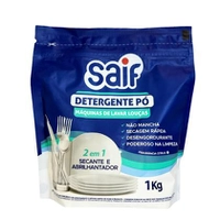 Detergente em Pó 1KG Lava Louças Saif