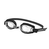Óculos Natação Infantil Jr Captain Preto/Cristal