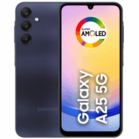 Smartphone Samsung Galaxy A25 5G 128GB 6GB RAM Tela 6.5 Super AMOLED 120Hz Áudio Estéreo NFC