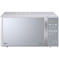 Micro-ondas LG EasyClean MH7053R Grill 30 litros Prata Espelhado 110V - R$400