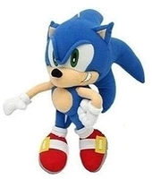 Boneco Pelúcia Turma Sonic - SONIC (35cm) | R$ 60