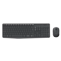 Teclado e Mouse sem Fio MK235 USB ABNT2