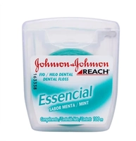 (Regional) Fio Dental Reach Essencial Menta 100m - Johnson & Johnson 