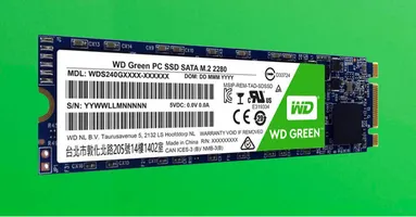 SSD WD Green, 120GB, M.2, Leitura 545MB/s | R$180