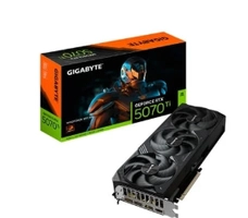 Placa de Vídeo RTX 5070 Ti WINDFORCE SFF 16G Gigabyte NVIDIA GeForce, 16GB, GDDR7, 256bits, DLSS, Ray Tracing - 9VN507TW-00-G10