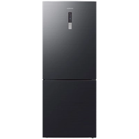 Geladeira Duplex Inverse BAROSA RL4353 com Smart Sensor e Rack para Vinho 435L Black Inox Look