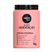 Máscara Capilar SOS Hidratação Óleo de Rícino 1kg