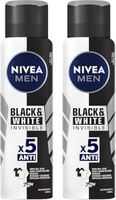 Desodorante NIVEA Men Black&White 2 Unidades