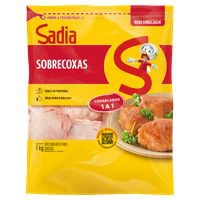 Sobrecoxa de Frango Congelada Sadia 1kg