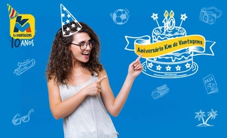 10% de desconto no combustível através do app Abastece Aí.