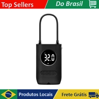 [MOEDAS R$46,91/APP/BRASIL] Mini Compressor de Ar Portátil Digital USB Recarregável Calibrador de Pneus