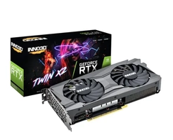 Placa de Vídeo INNO3D GeForce RTX 3060 TWIN X2, 12GB, GDDR6, DLSS, Ray Tracing, N30602-12D6-119032AH