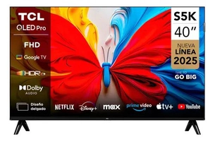 Smart TV TCL 40 Full HD QLED Google TV HDR10