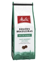 Café Torrado e Moído Gourmet Regiões Brasileiras Sul de Minas Melitta 250g