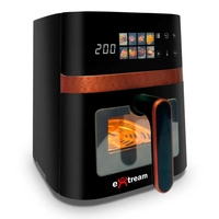 [Do brasil] Air Fryer Fritadeira Elétrica Extream 5,5L Preto e Cobre , 127v