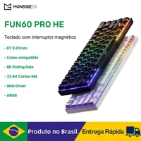 Teclado Magnético Akko MonsGeek FUN60 PRO